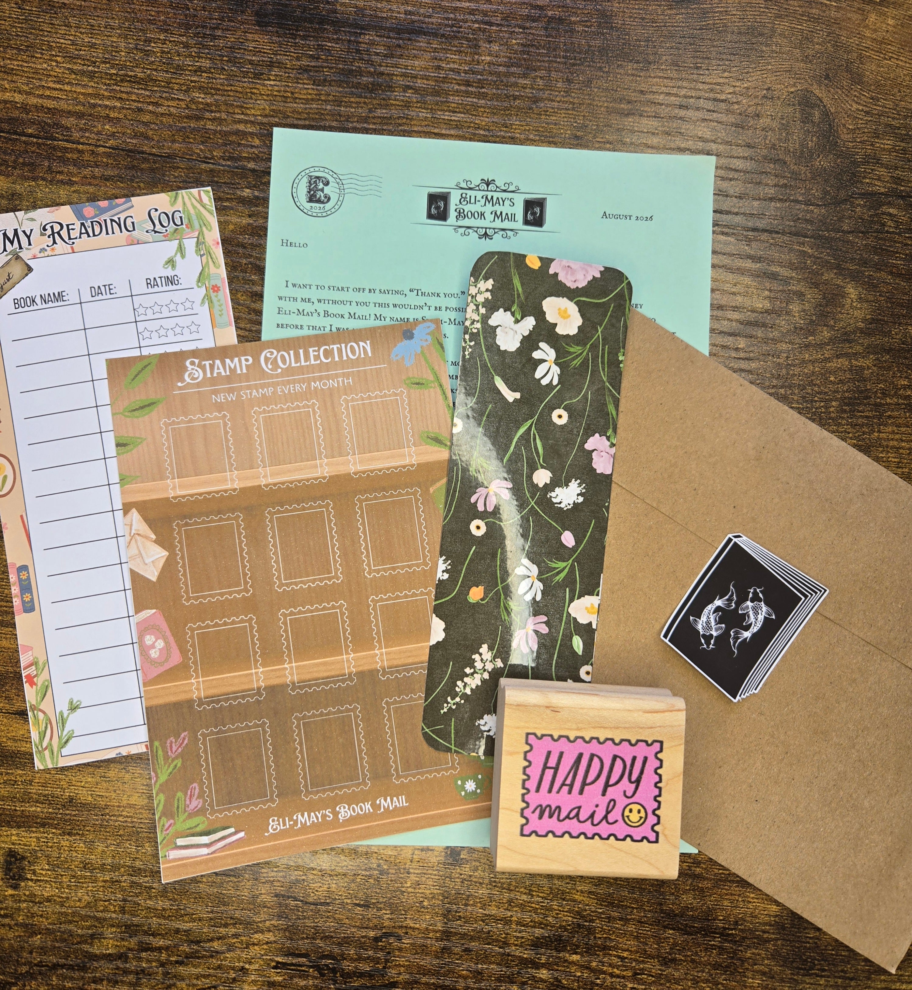 Eli-May's Book Mail Subscription